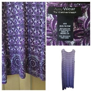 Purple Sleeveless Dress